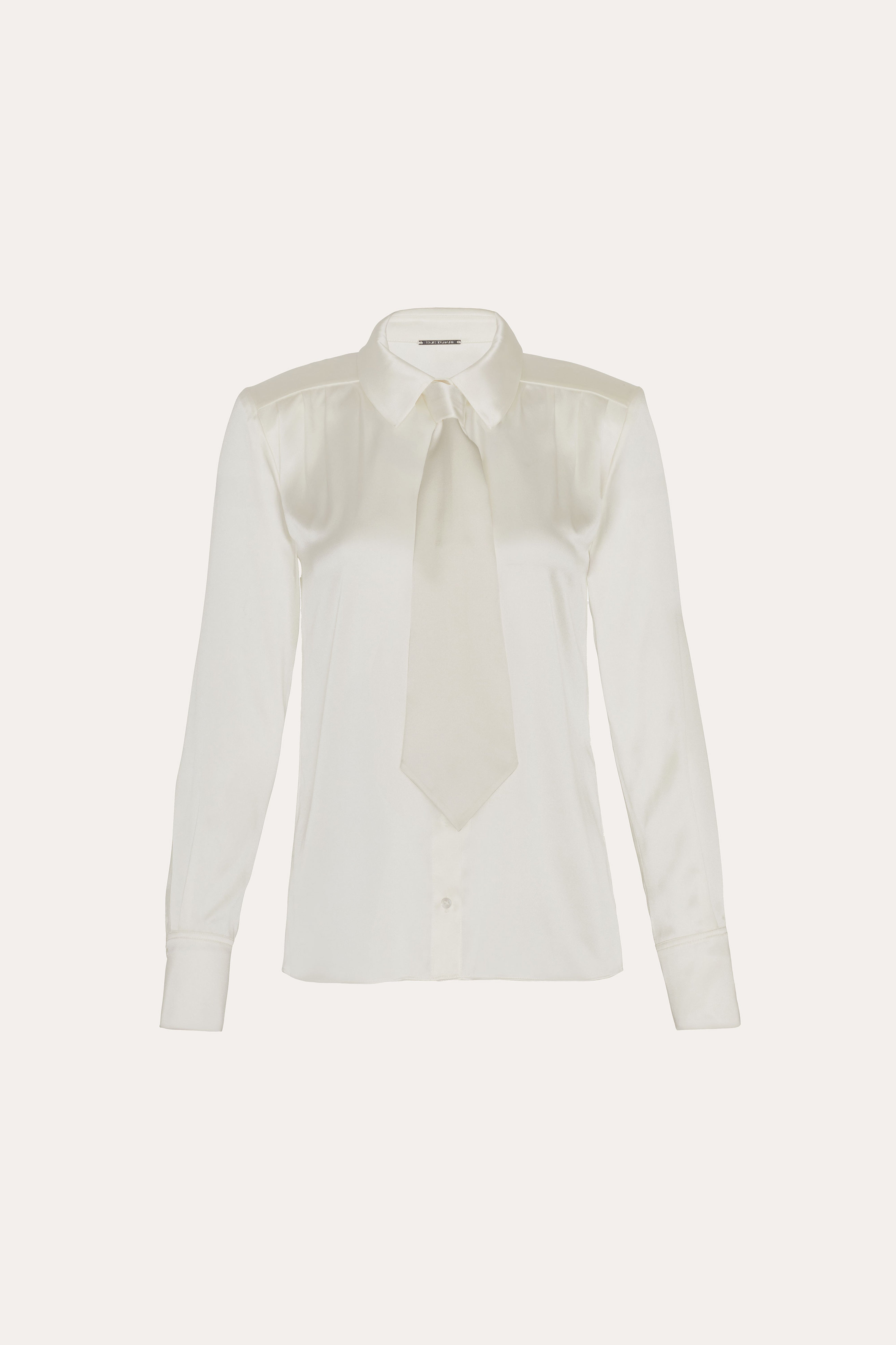 Silk Tie Button Down