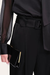 Satin Belted Pant