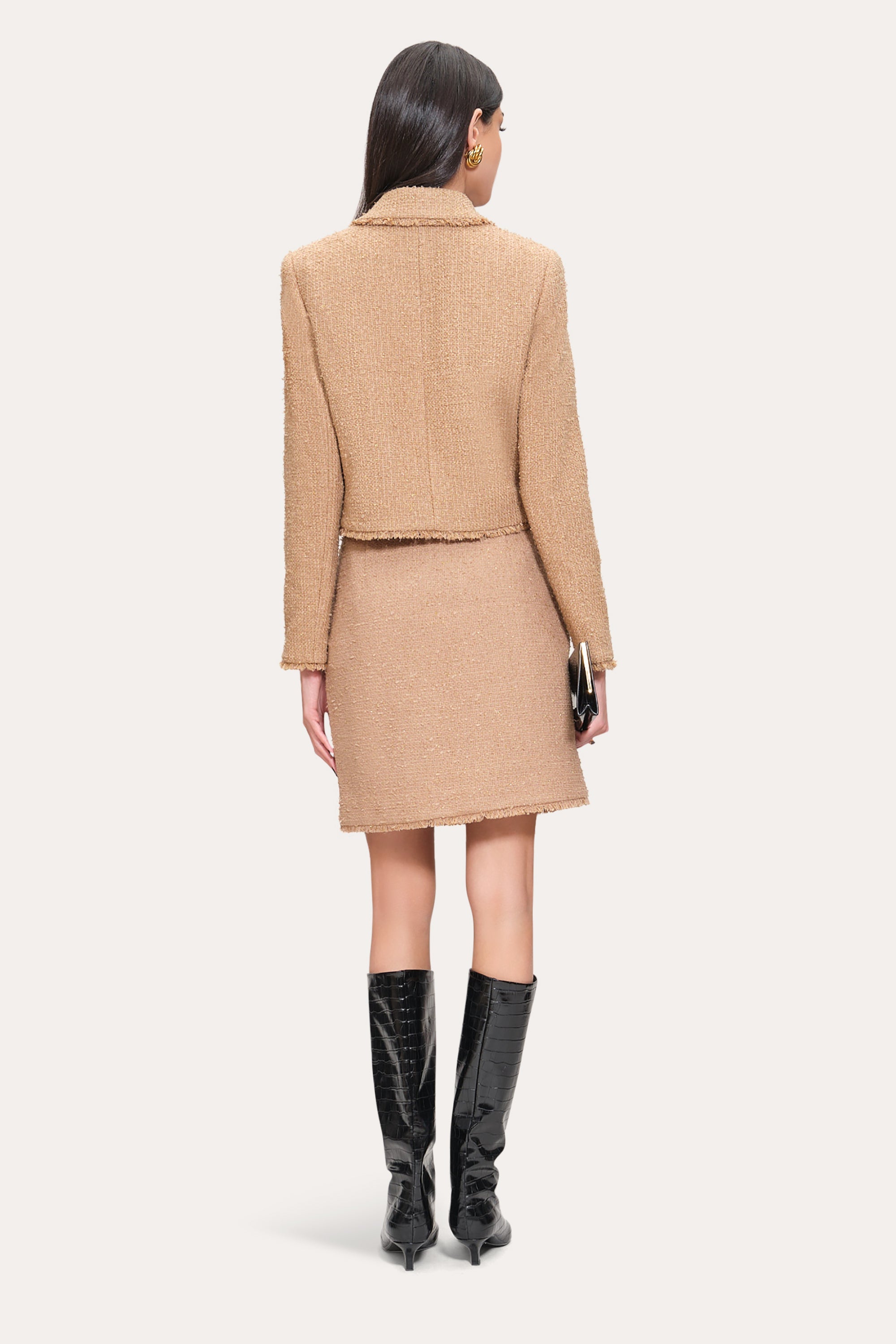 Boucle Tweed Skirt