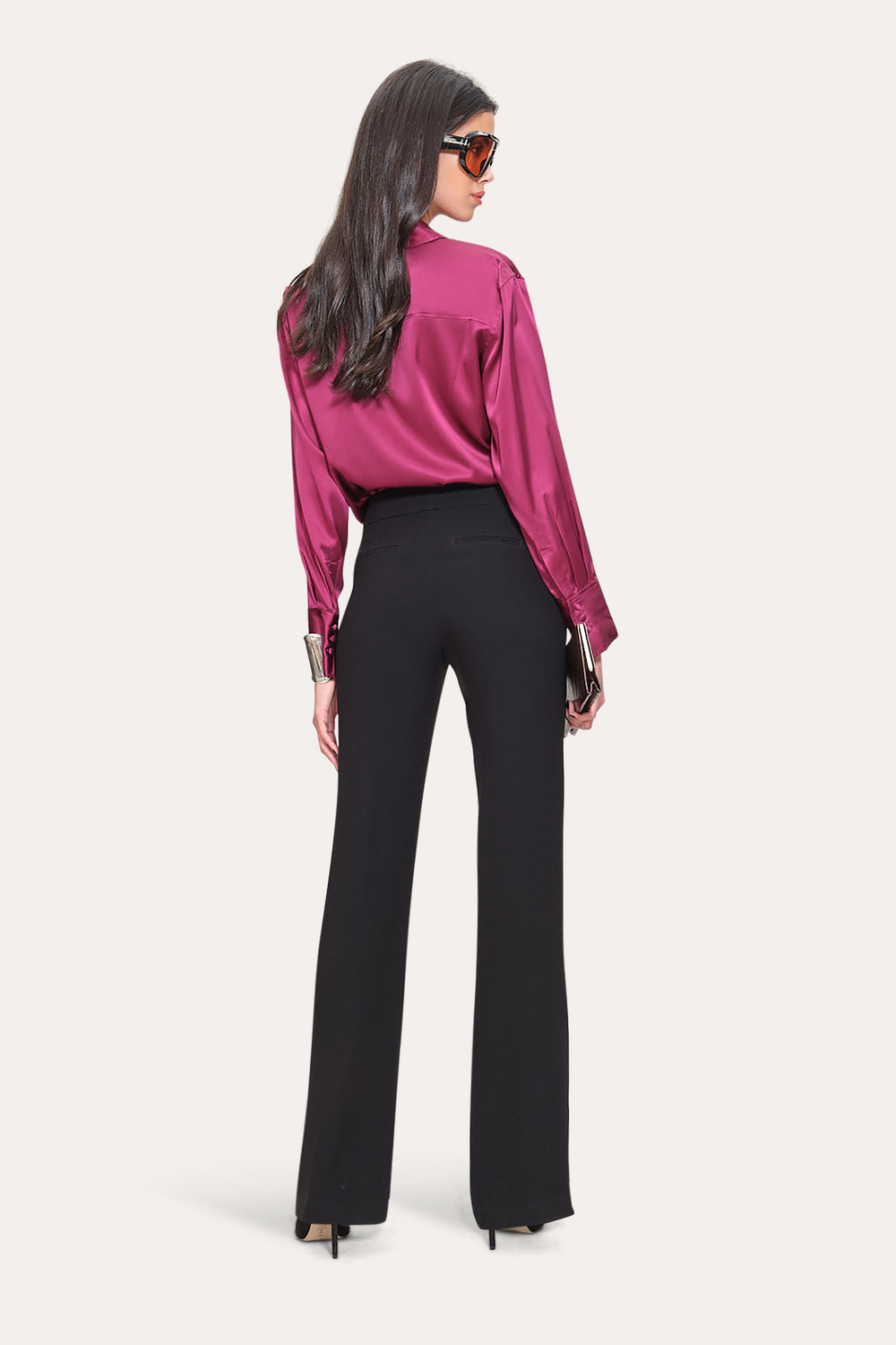Silk Button Down Shirt