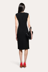 Camille Crepe Dress