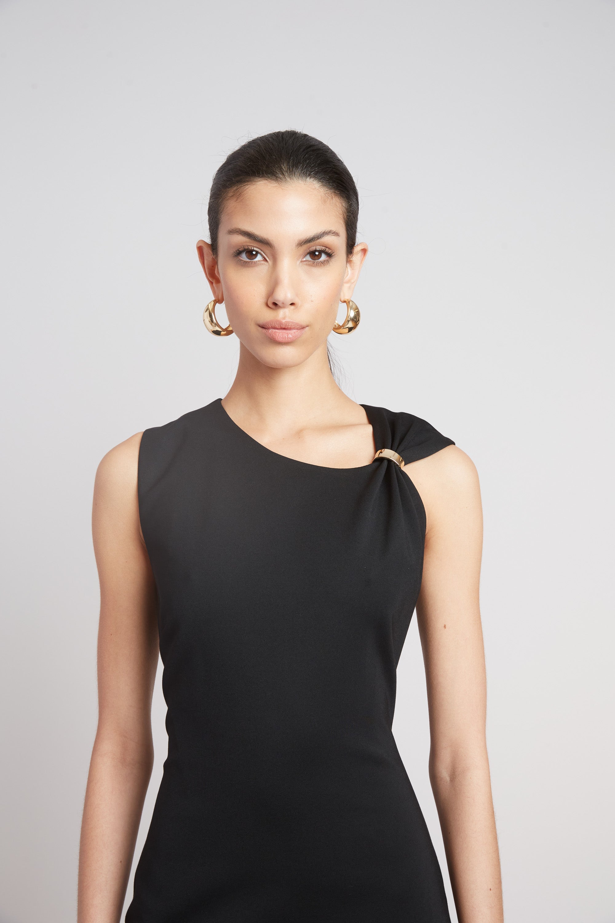 Gilded Knit Dress