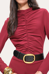 Pinched Bodice Dress