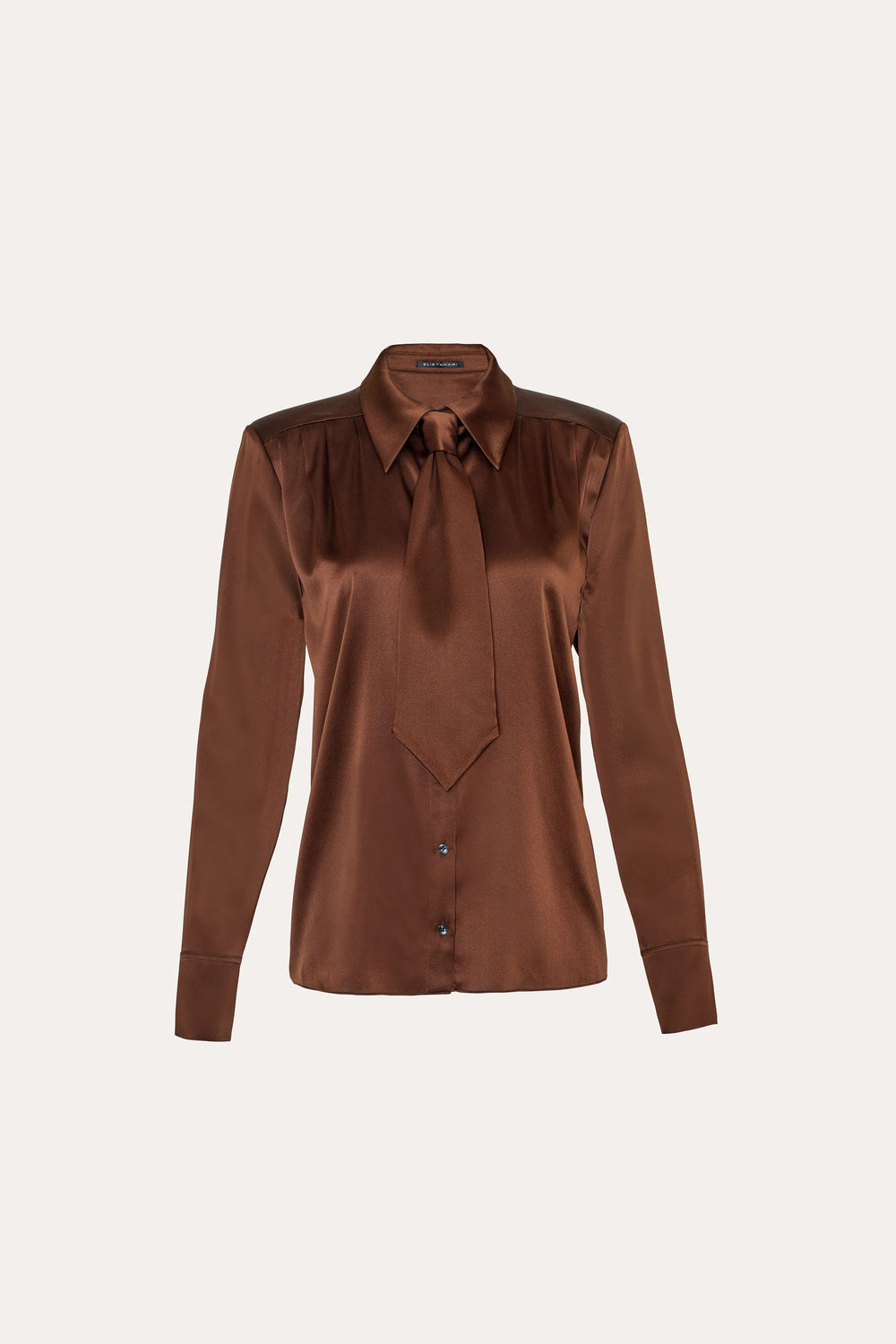 Silk Tie Button Down