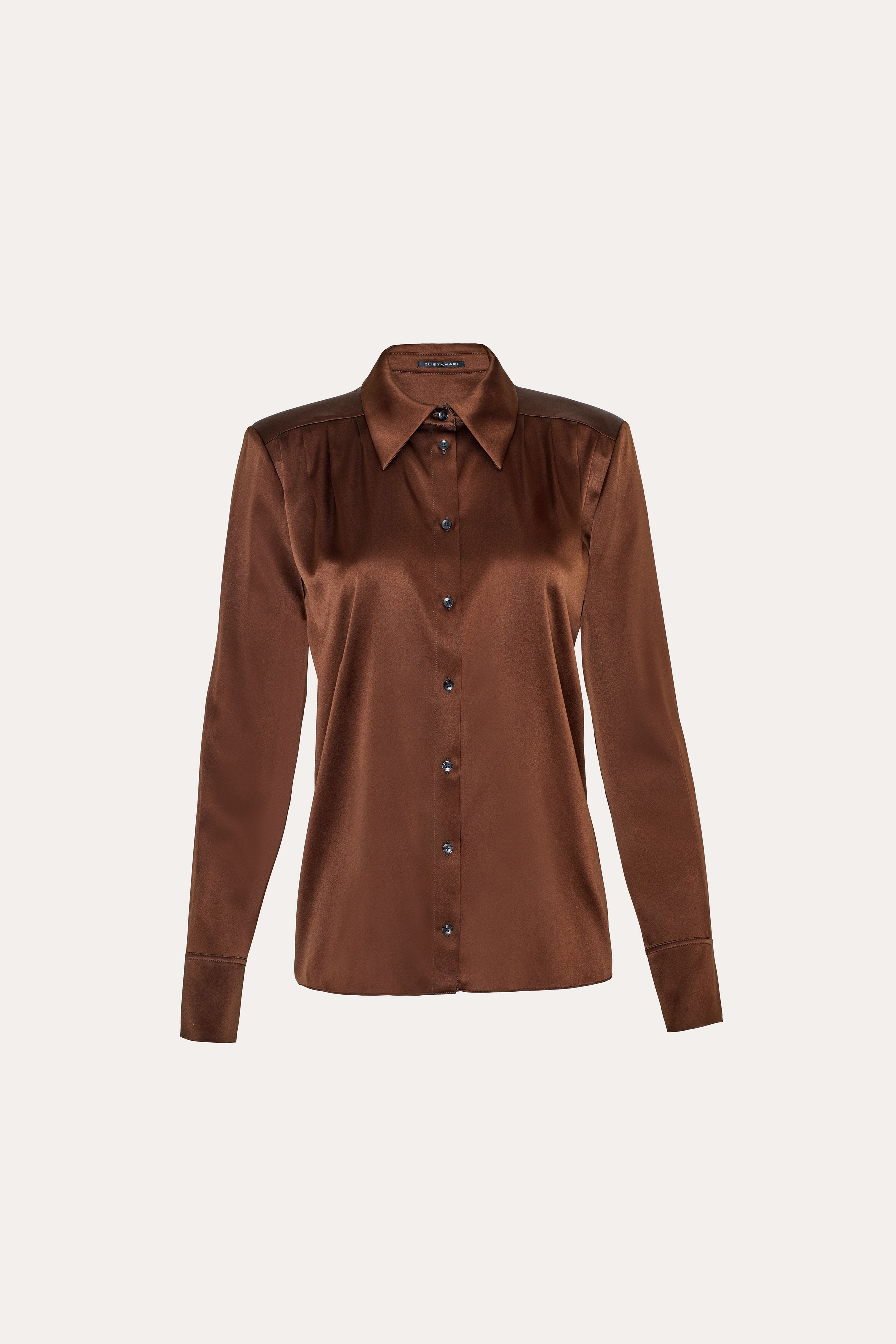 Silk Tie Button Down