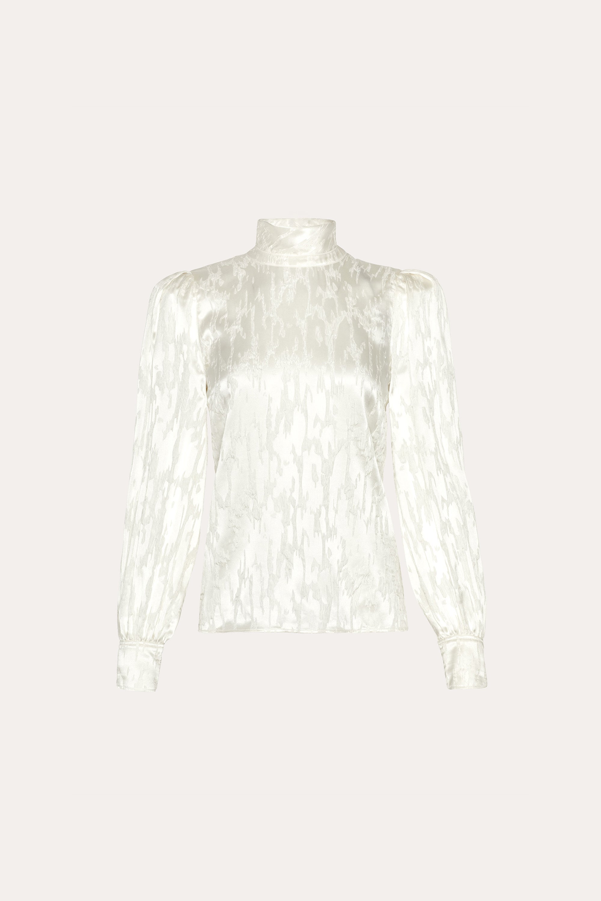 Silk Jacquard Blouse
