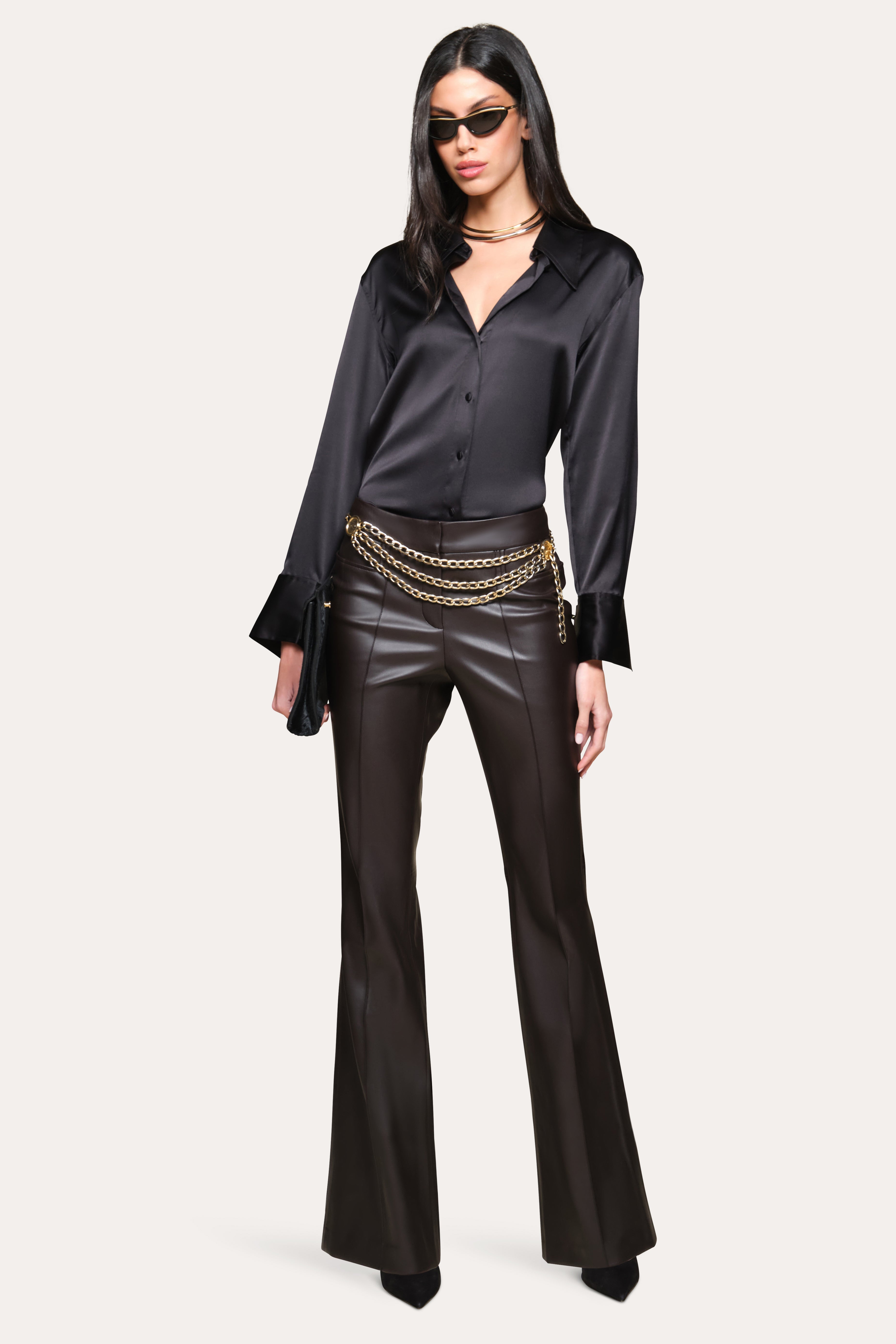 Silk Button Down