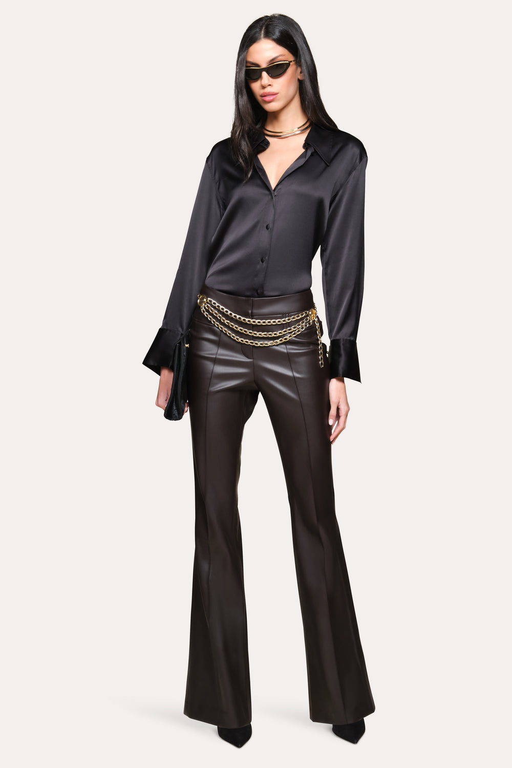 Silk Button Down