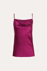 Silk Draped Camisole