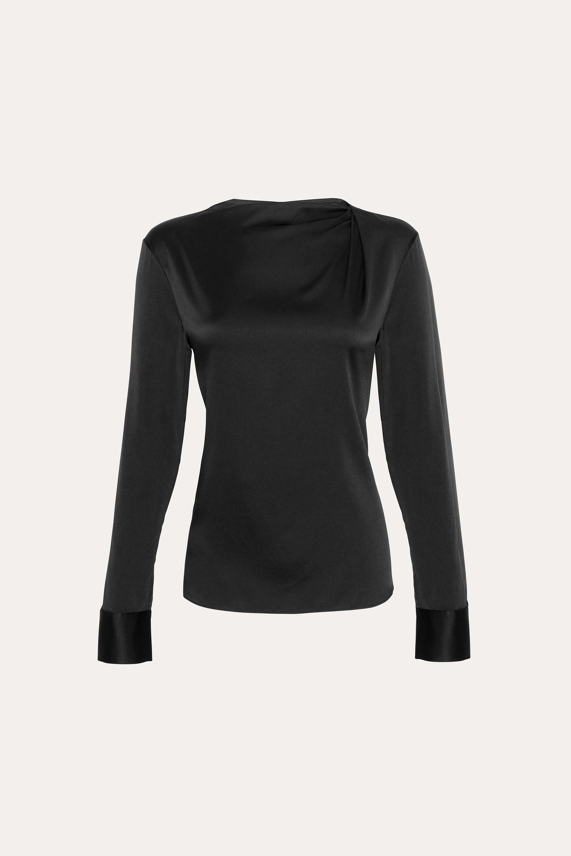Silk Draped Top
