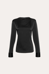 Silk Draped Top