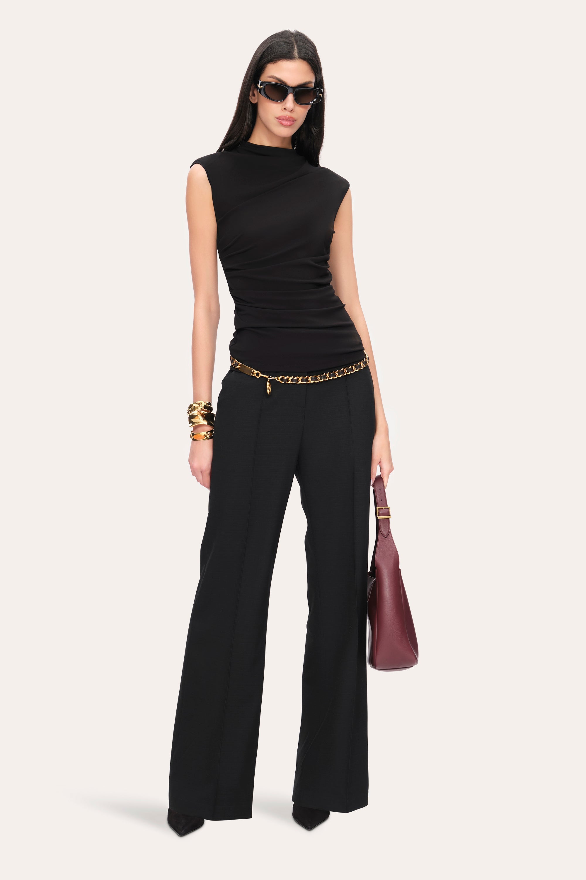 Draped Jersey Knit
