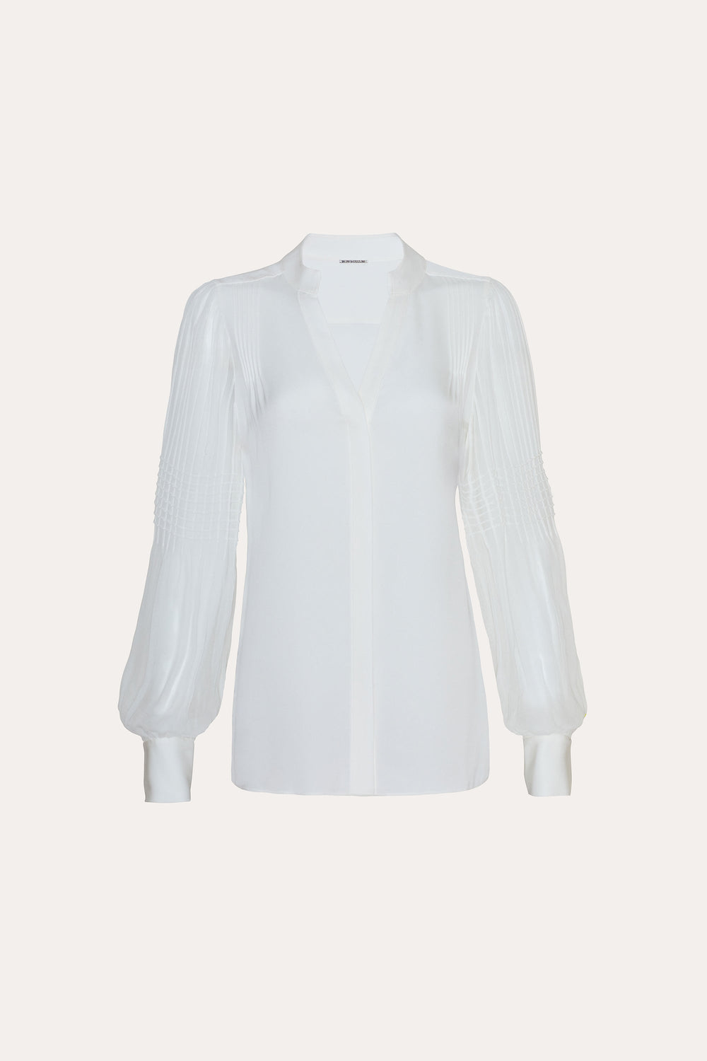 Chiffon Button Down Shirt