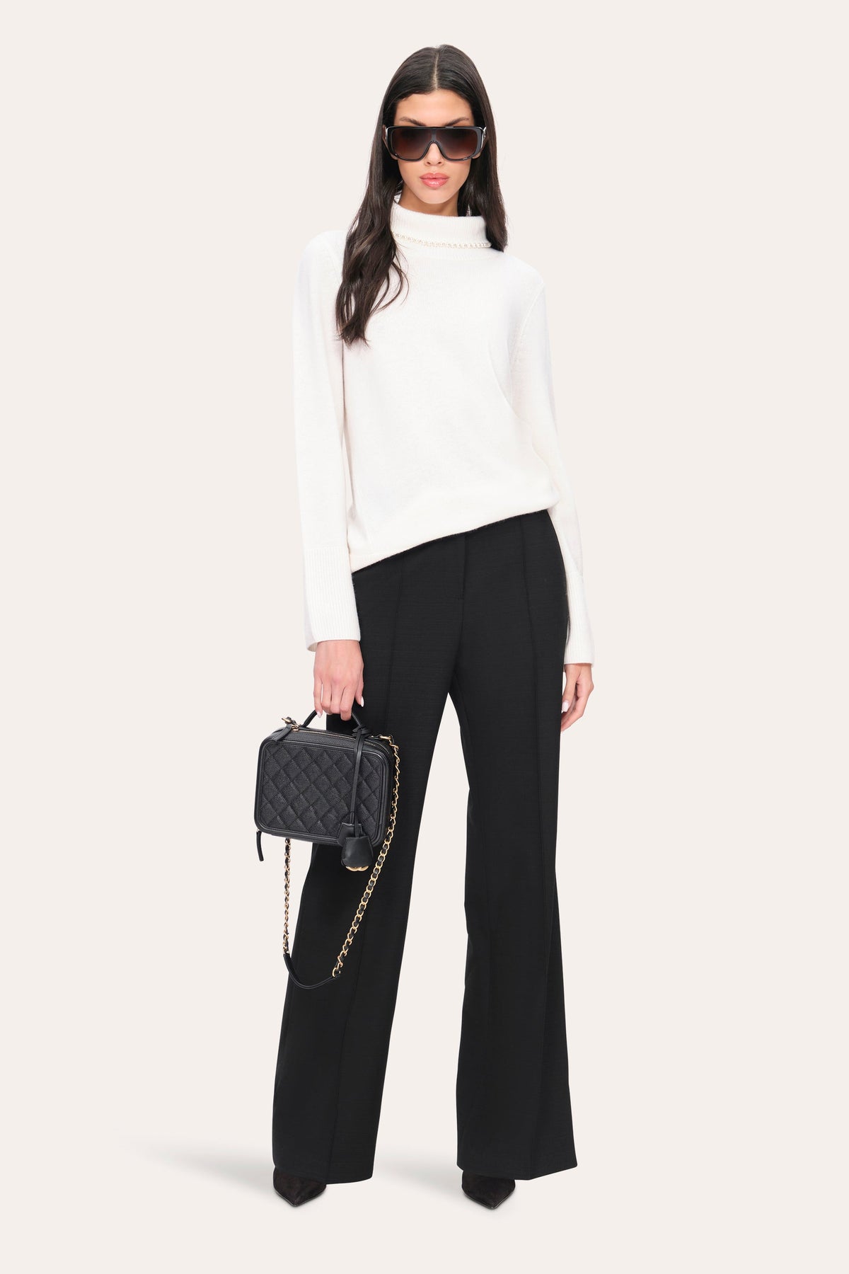 Pearl Cash-Wool Sweater