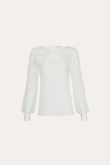 Applique Silk Shirt