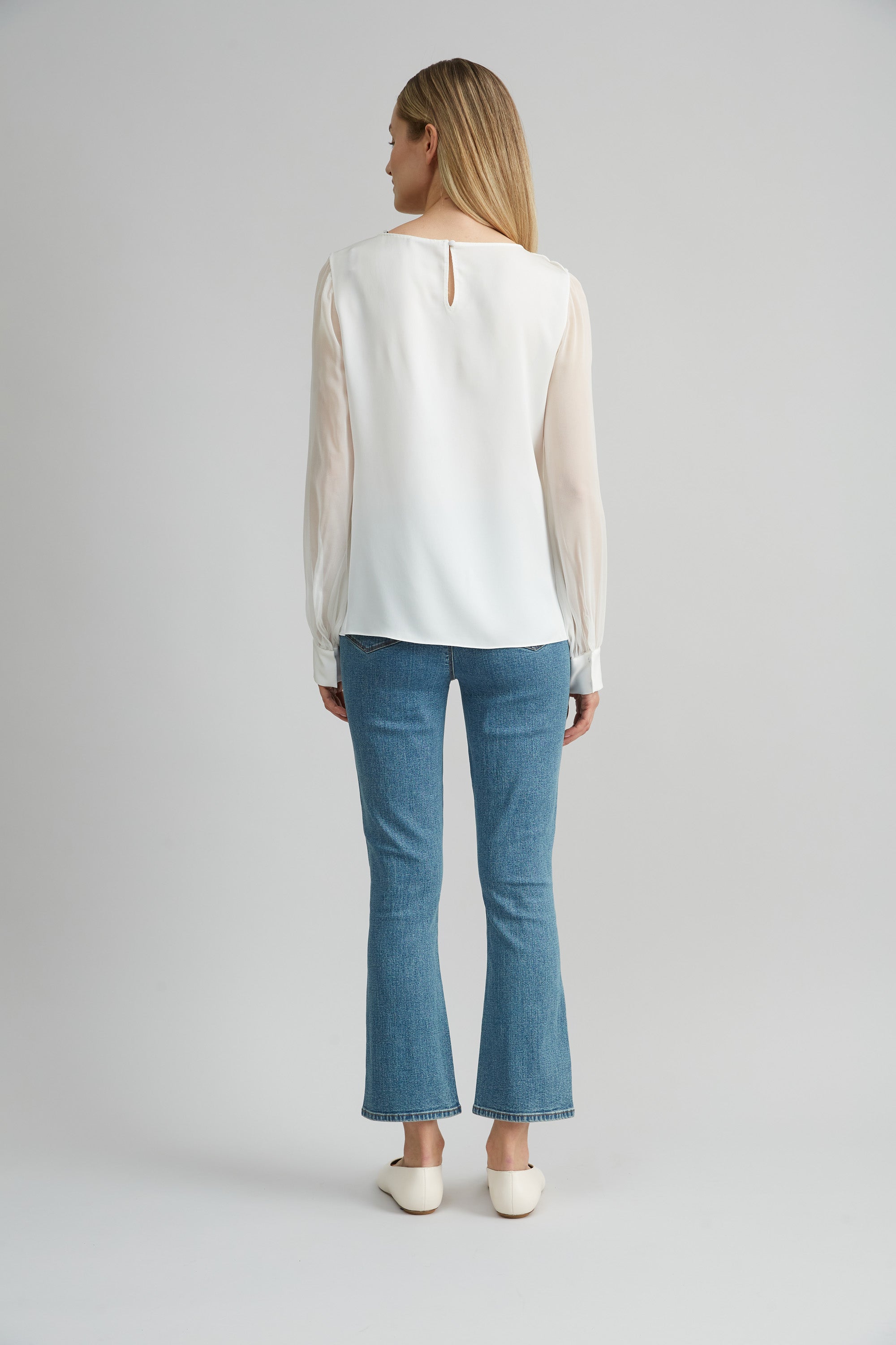 Applique Silk Shirt