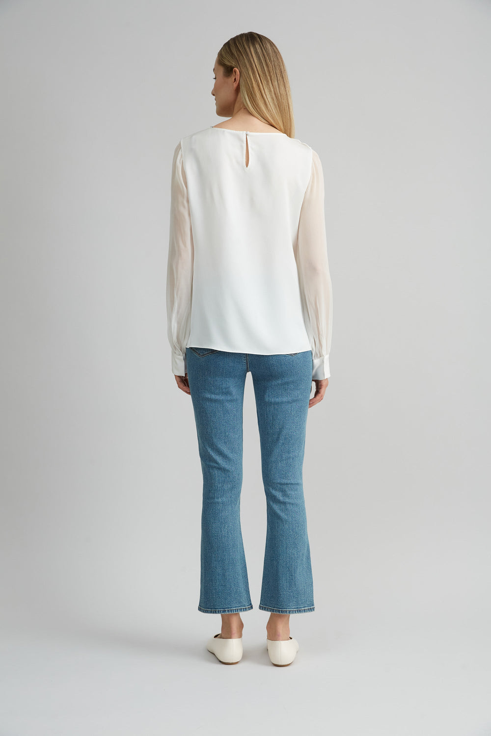 Applique Silk Shirt