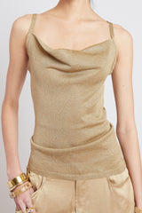 Metallic Knit Cami