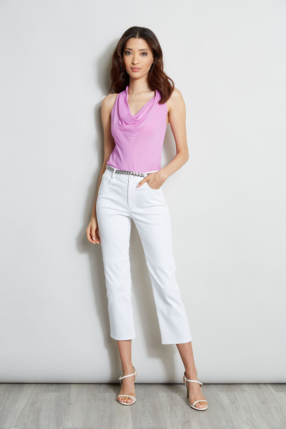 Cowl Halter Shirt