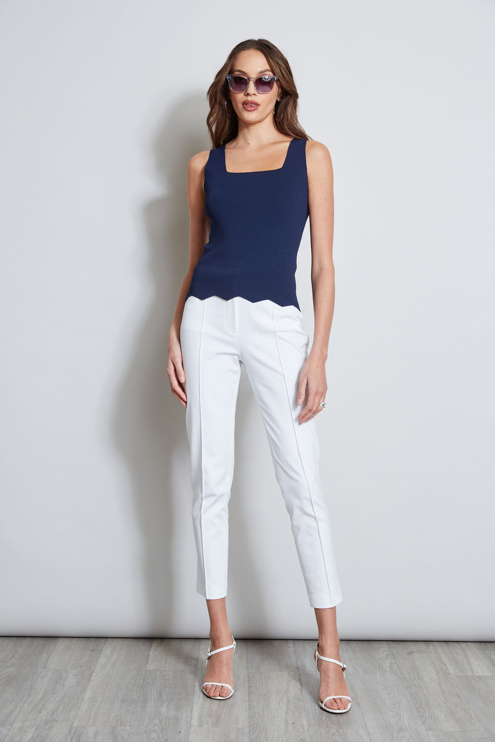 Scallop Hem Tank