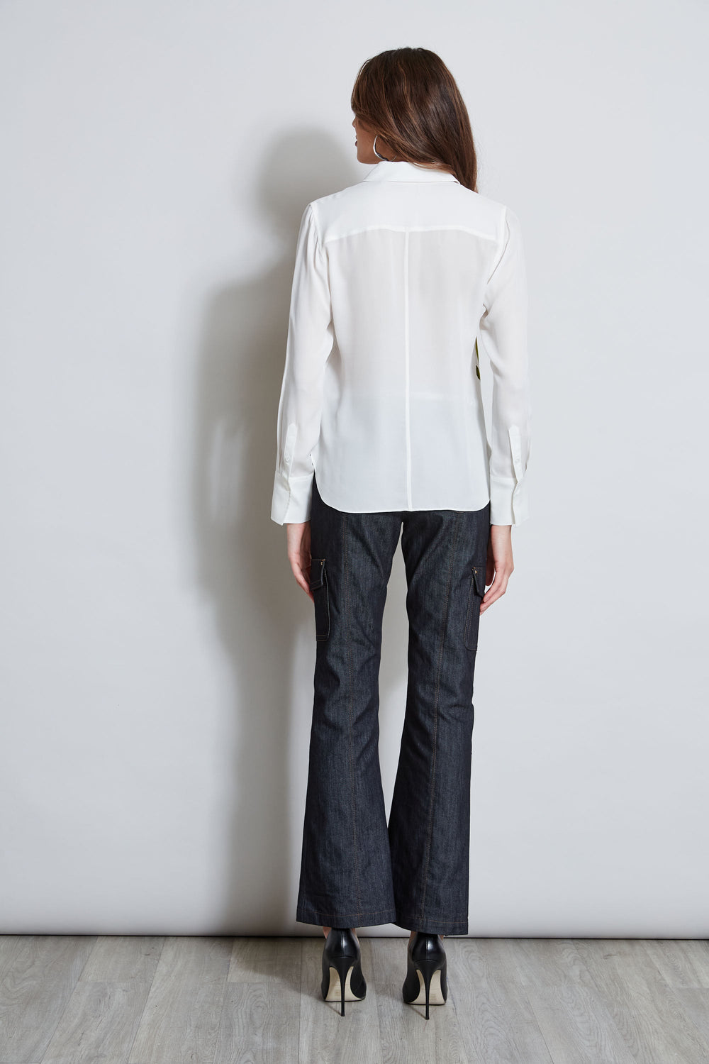 Digital Floral Silk Shirt