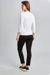 Elie Tahari - Asym 3/4 Twist Knit