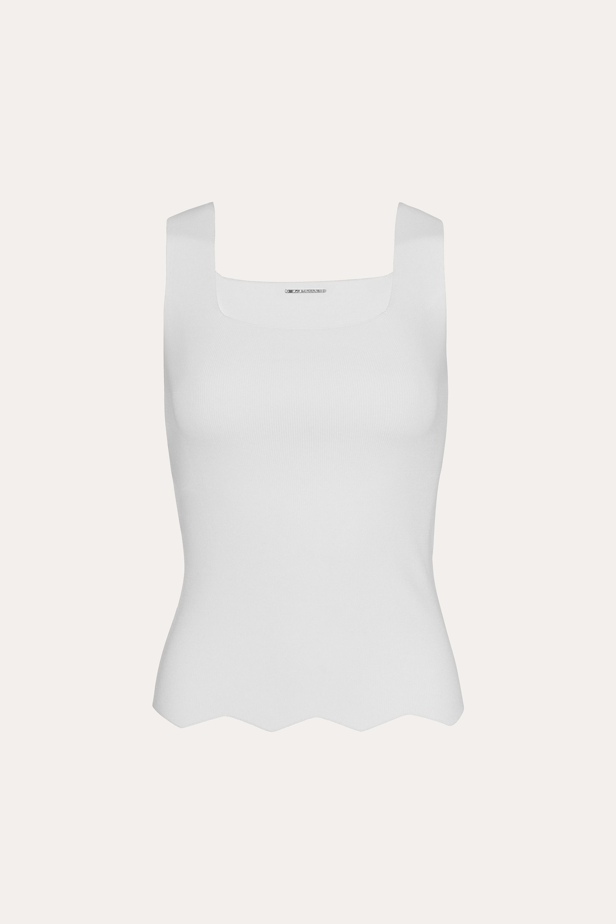 Scallop Hem Tank - HOLD