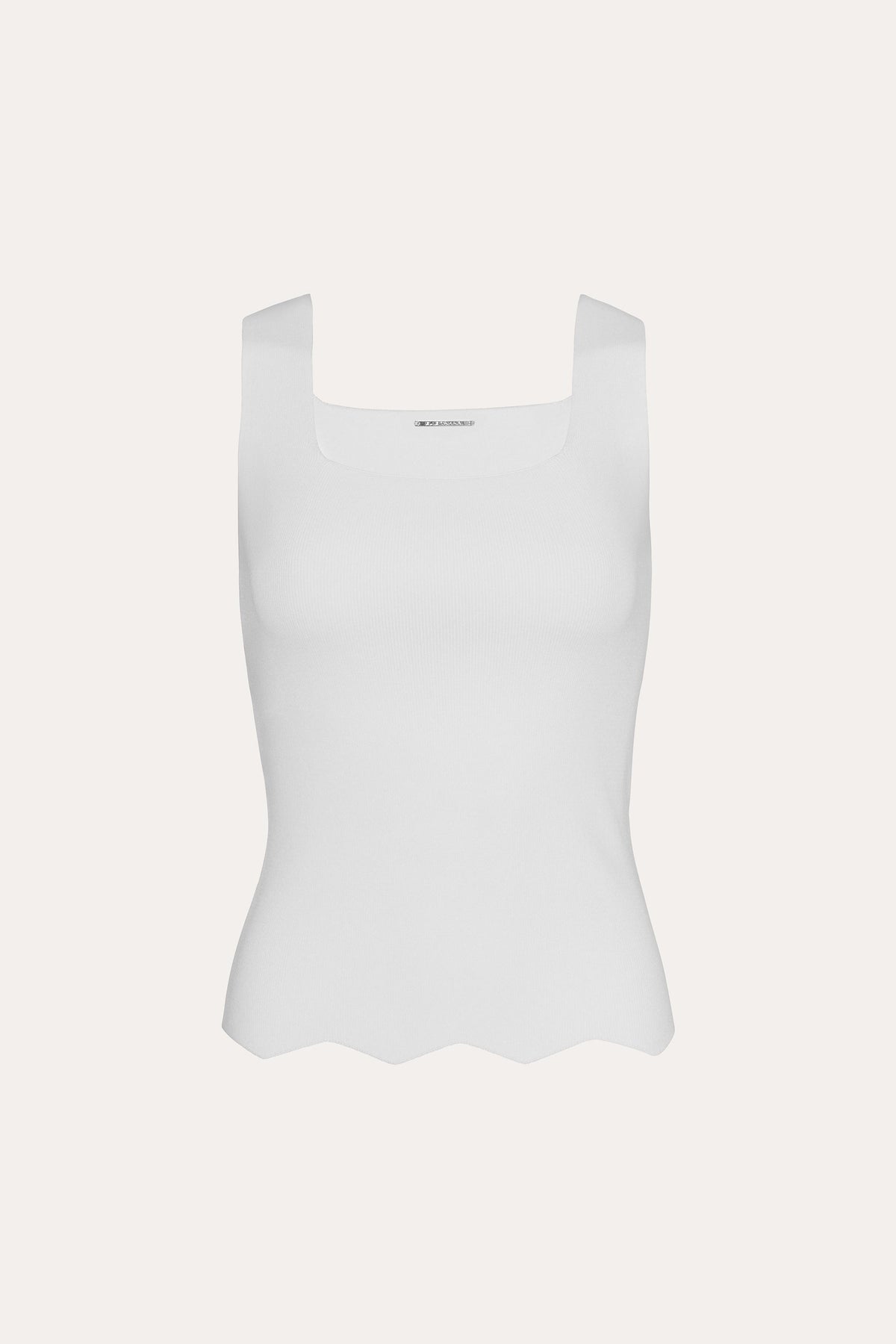 Scallop Hem Tank - HOLD