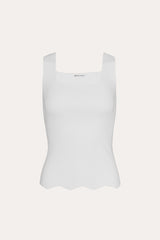 Scallop Hem Tank - HOLD