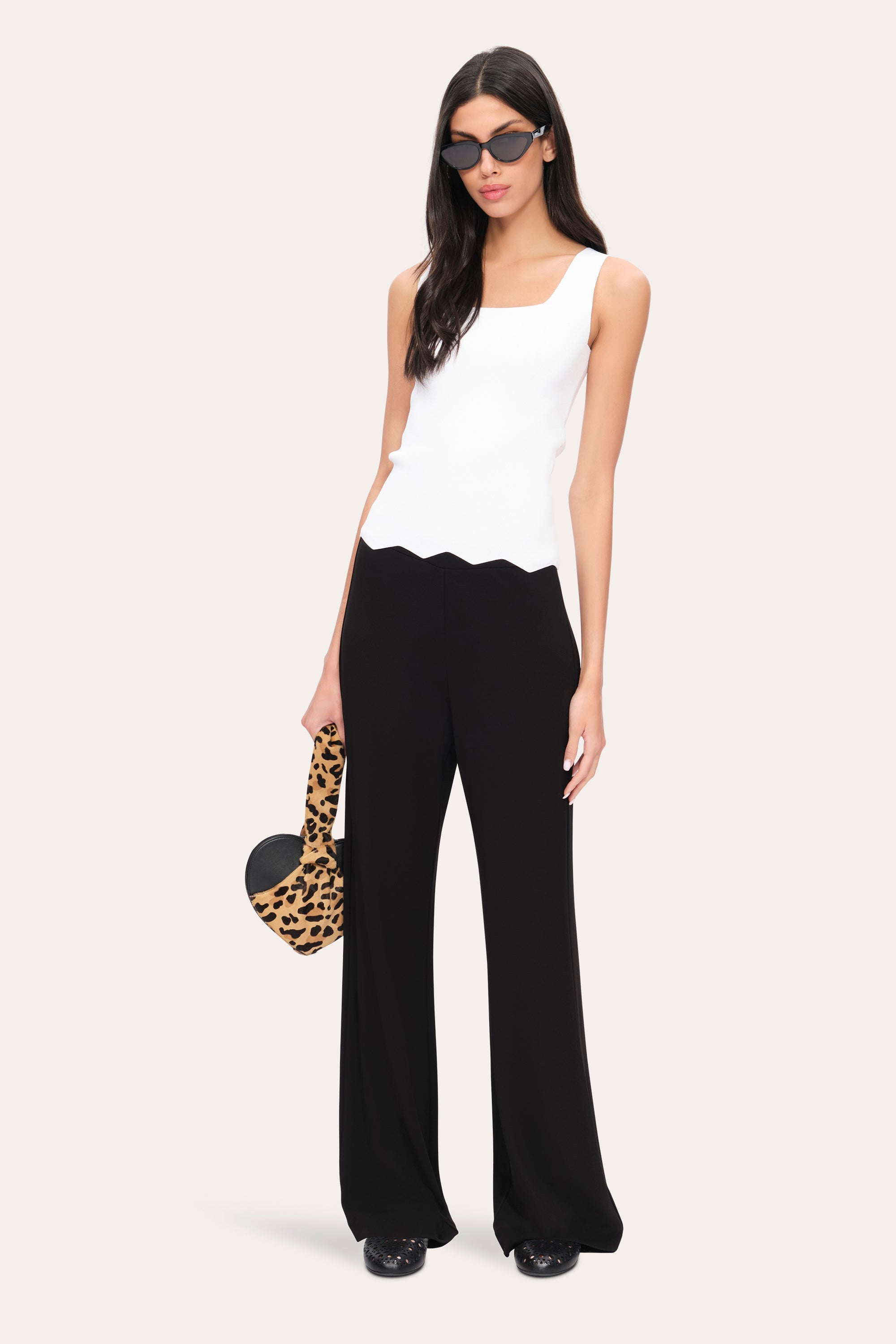Scallop Hem Tank - HOLD
