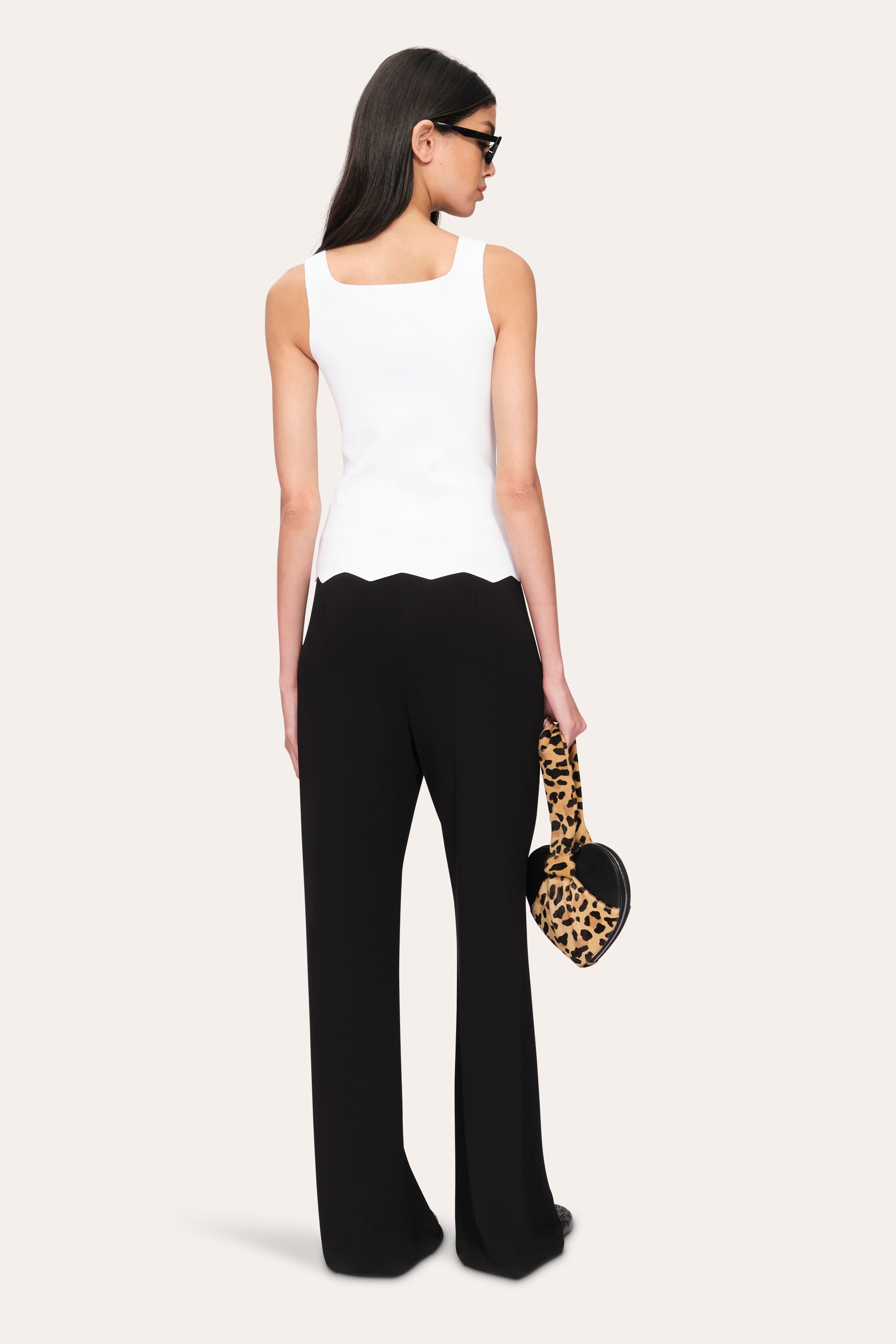 Scallop Hem Tank - HOLD