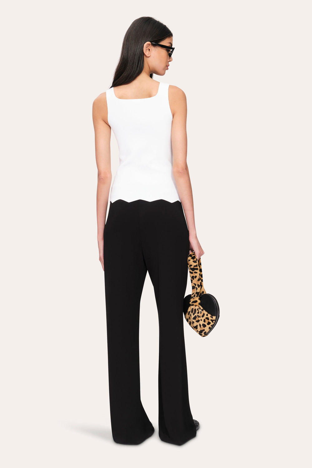 Scallop Hem Tank - HOLD