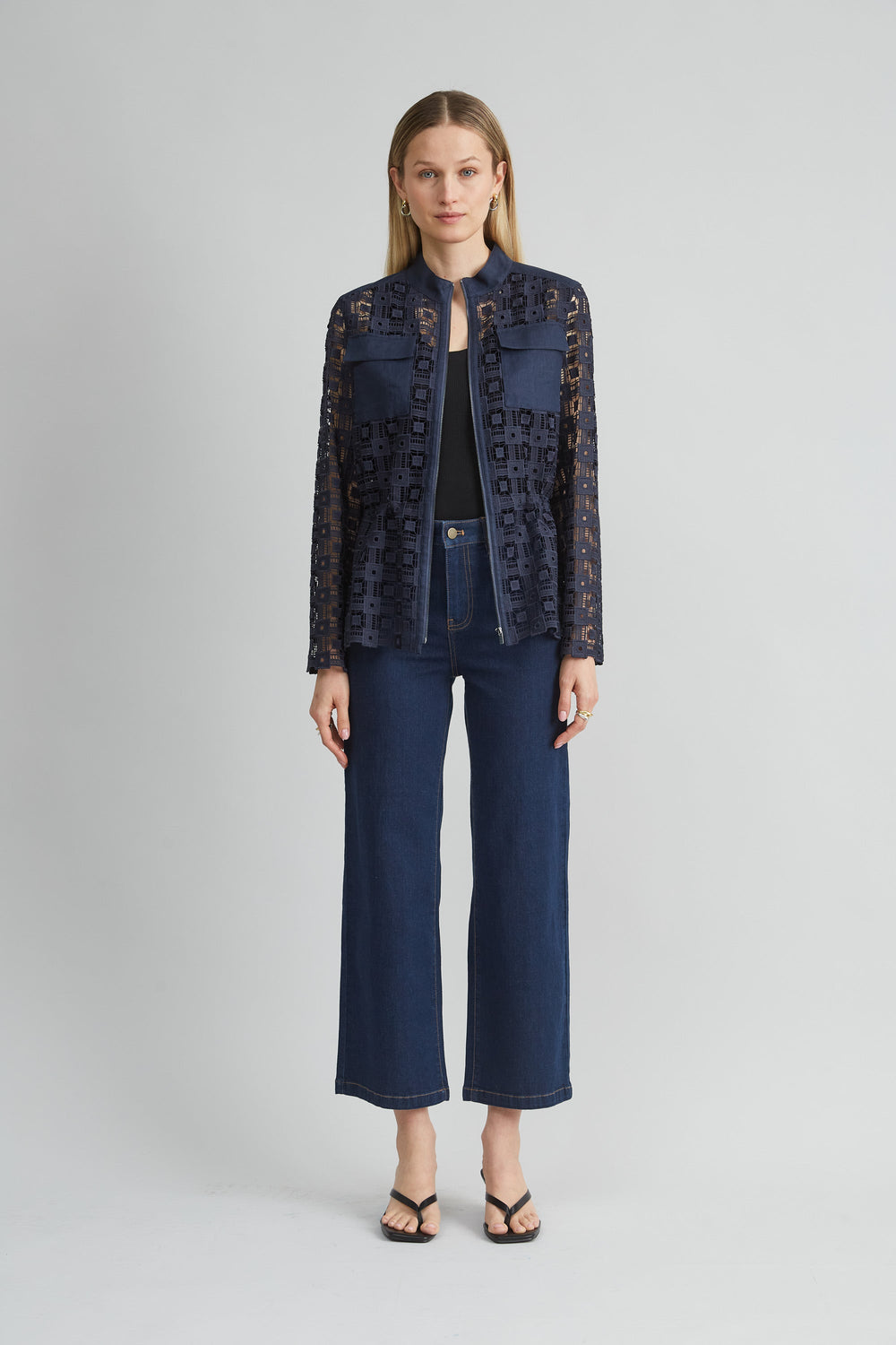 Lace Utility Jacket