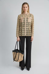 Lace Utility Jacket