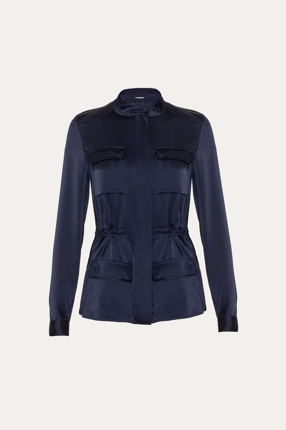 Olivia Utility Satin Jacket