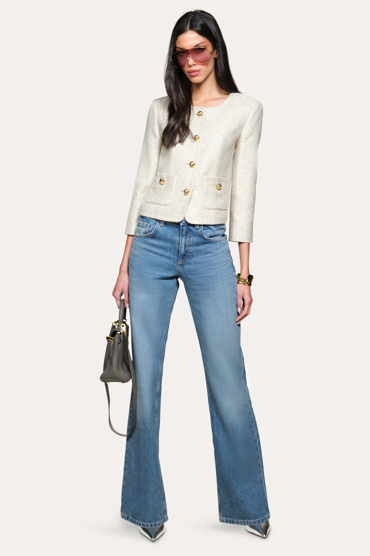 Tweed Lurex Jacket