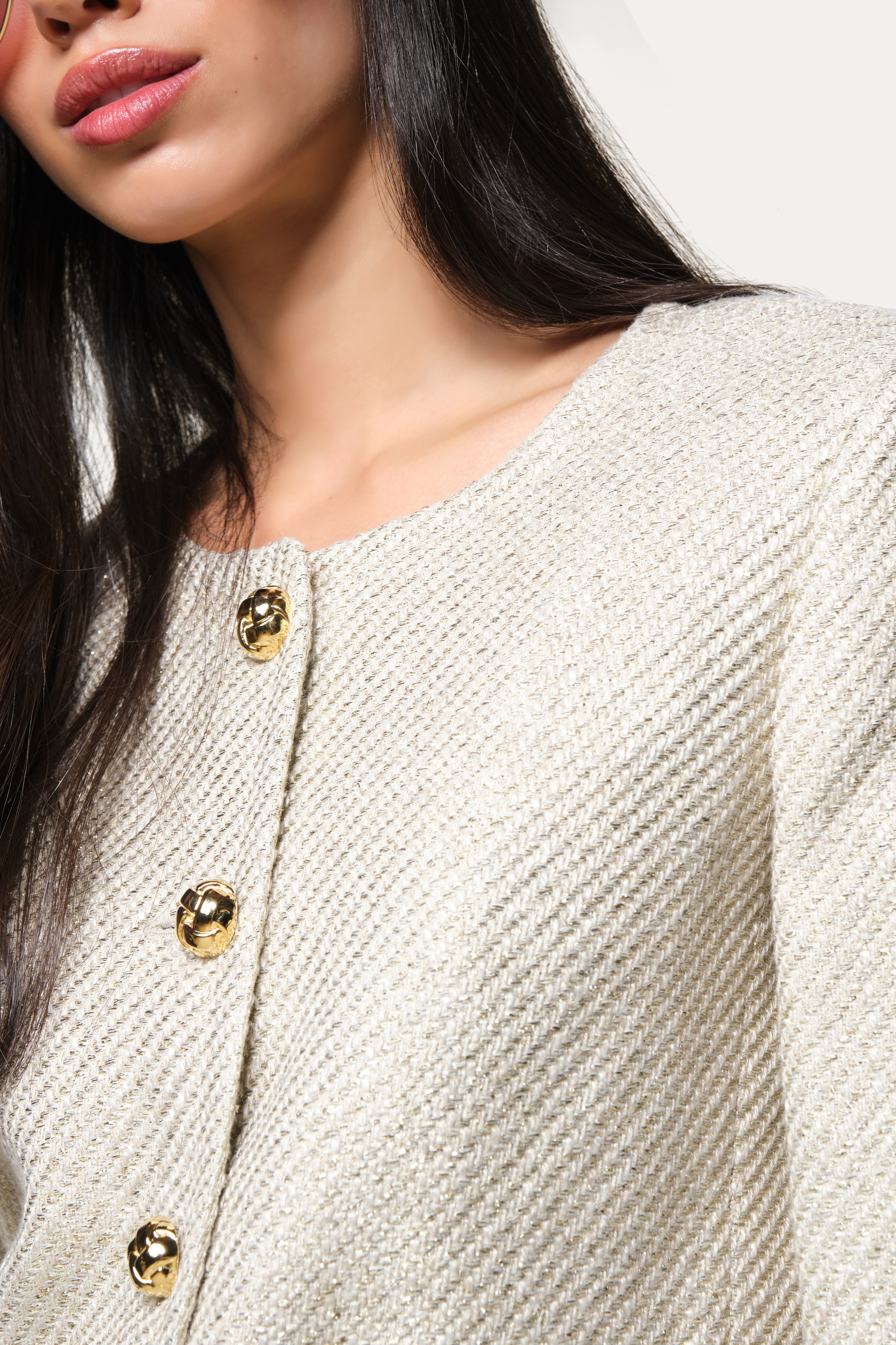 Tweed Lurex Jacket
