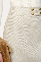 Tweed Lurex Skirt