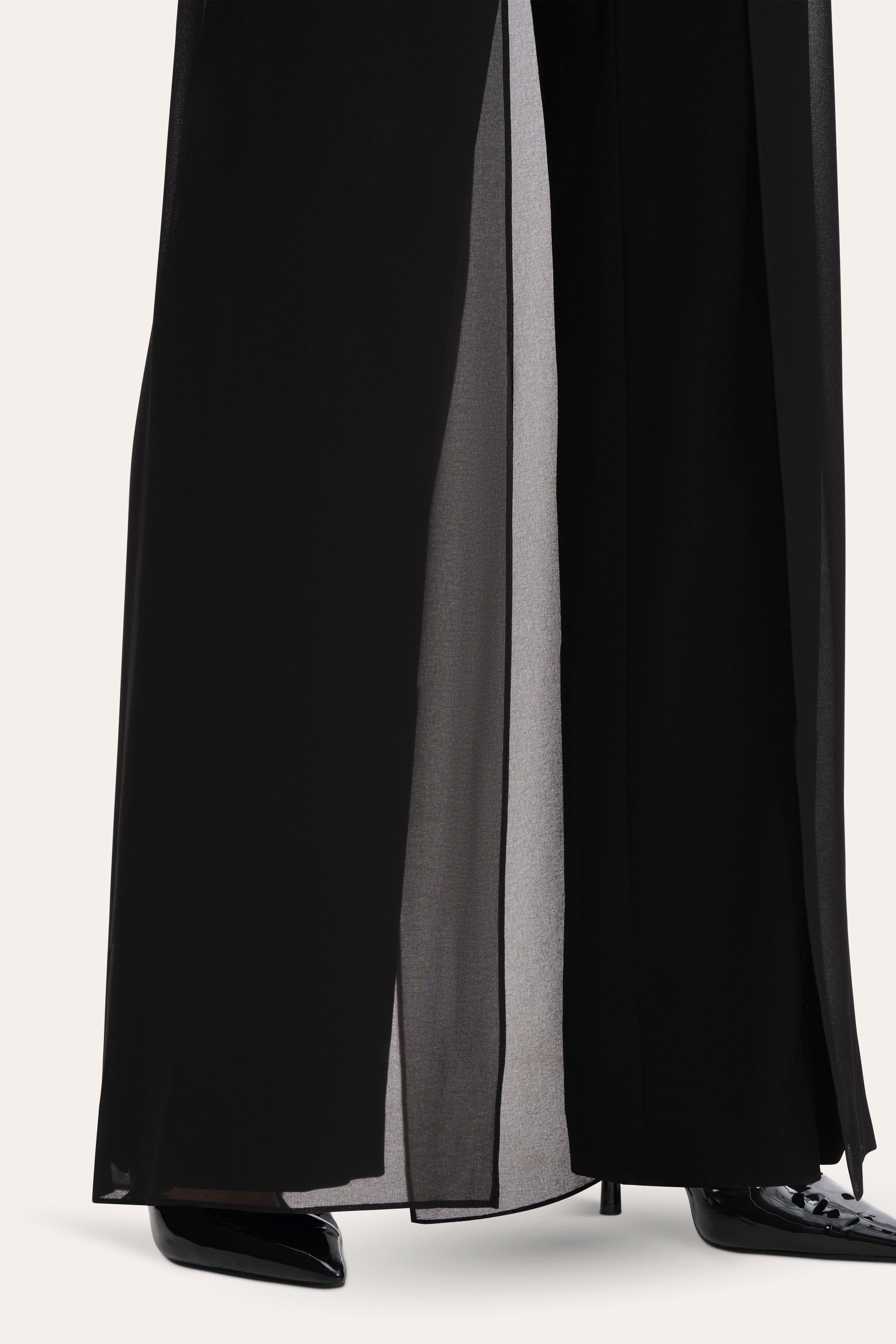 Chiffon Panel Pant
