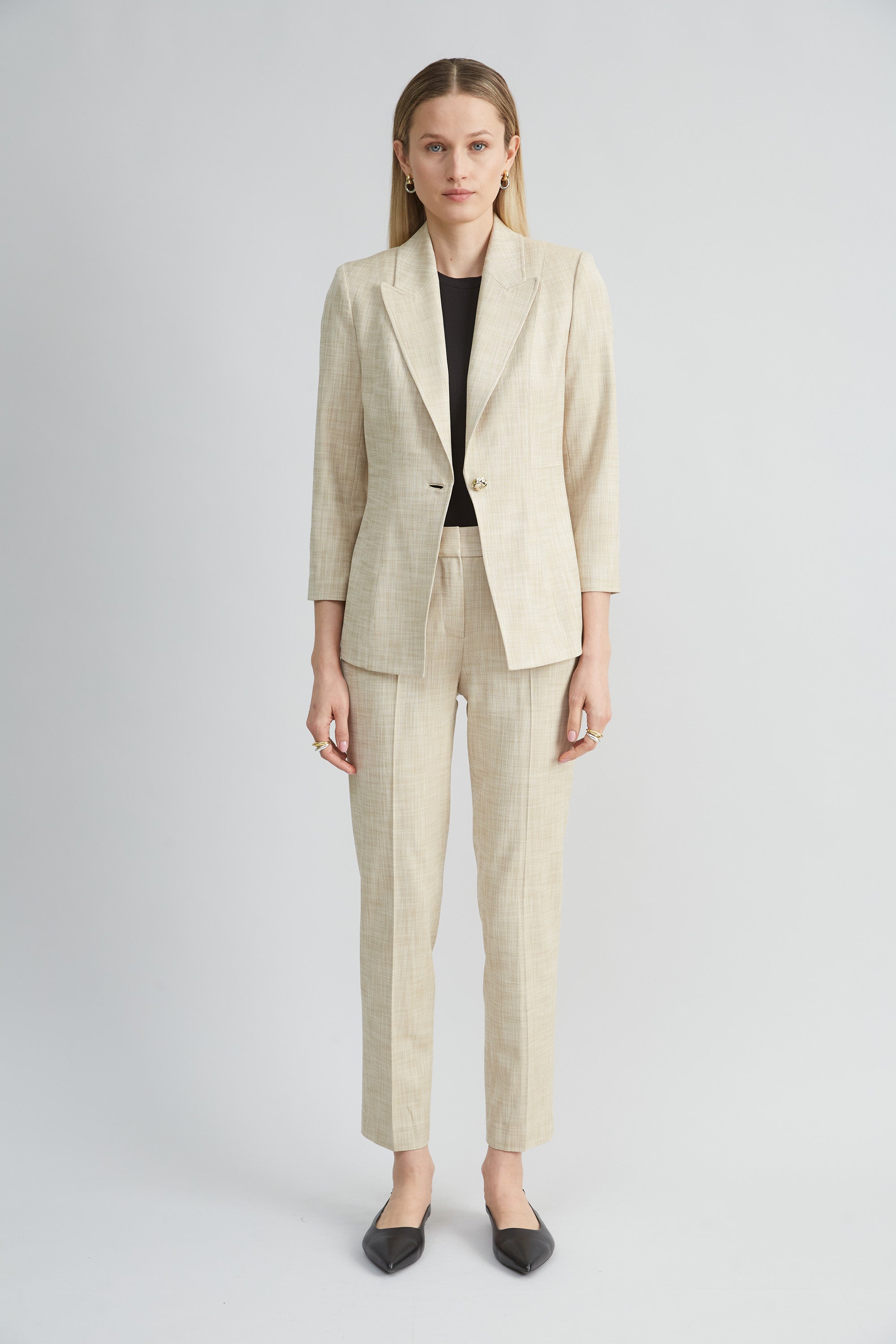 Melange Slim Pant