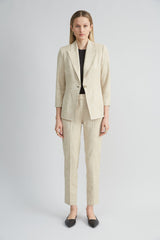 Melange Slim Pant