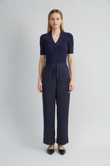 Satin Wide Leg Pant