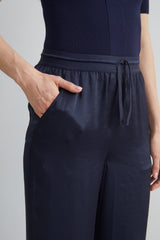 Satin Wide Leg Pant