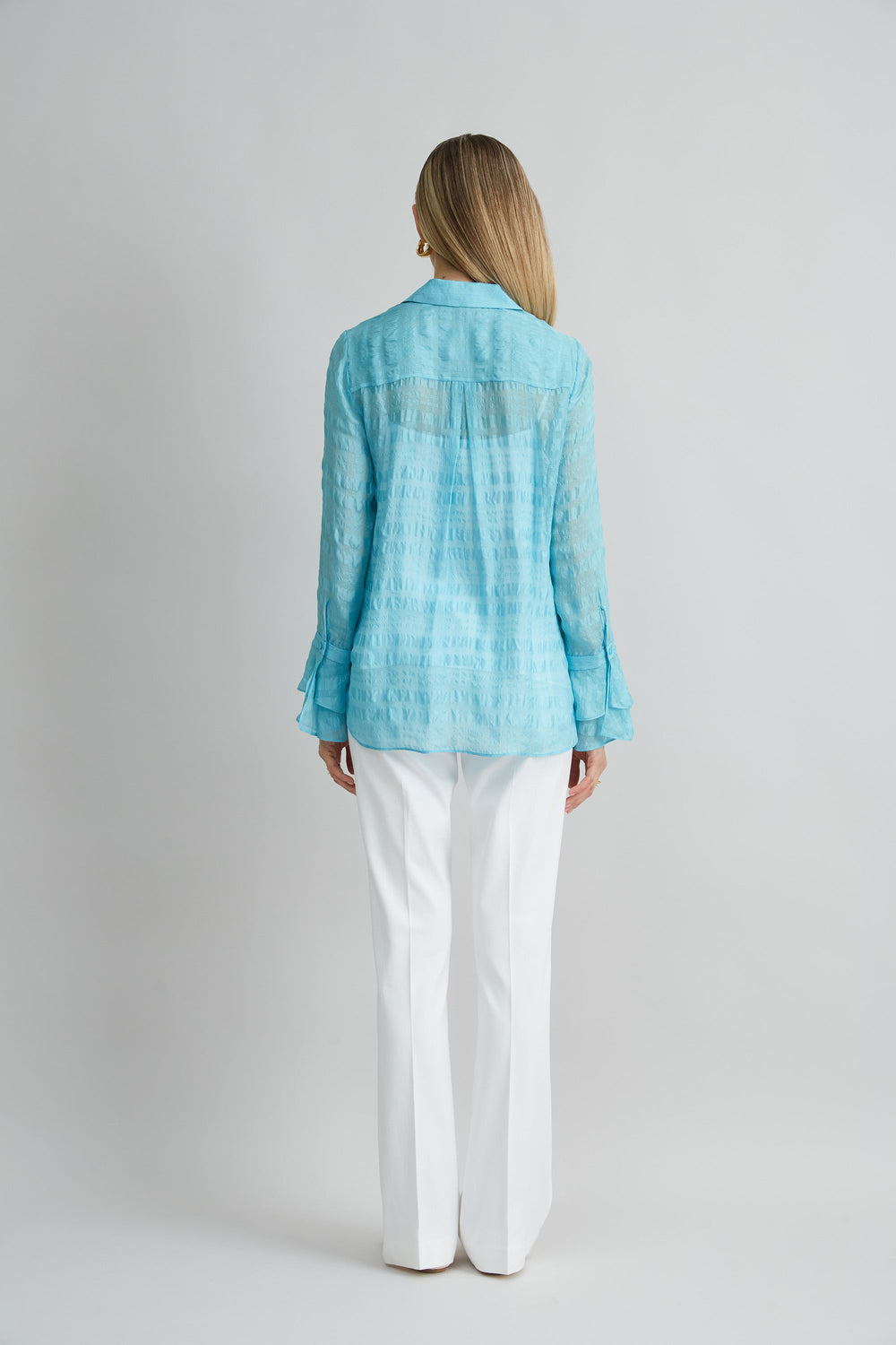 Stretch Cotton Fit & Flare Pant
