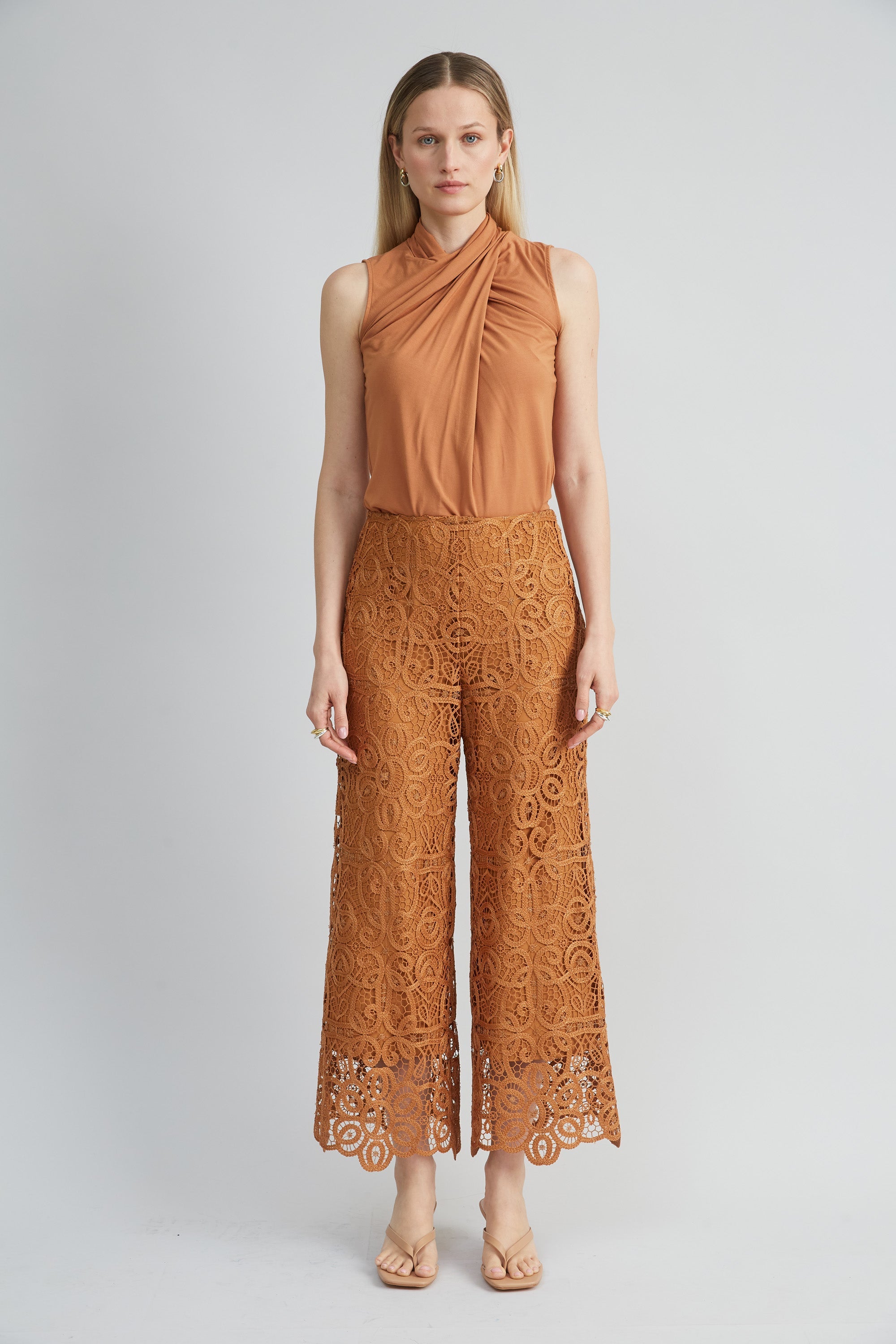 Lace Palazzo Pant