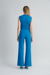 Matte Jersey Wide Leg Pant